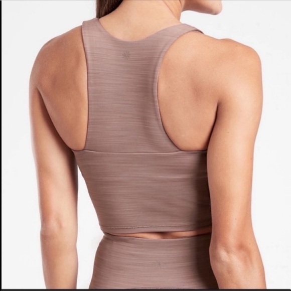 Athleta Ultimate Space Dye Crop Top - Picture 2 of 6